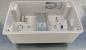 Preview: ABS surface-mounted distributor 2 - 4TE- 1x pre-drilled
